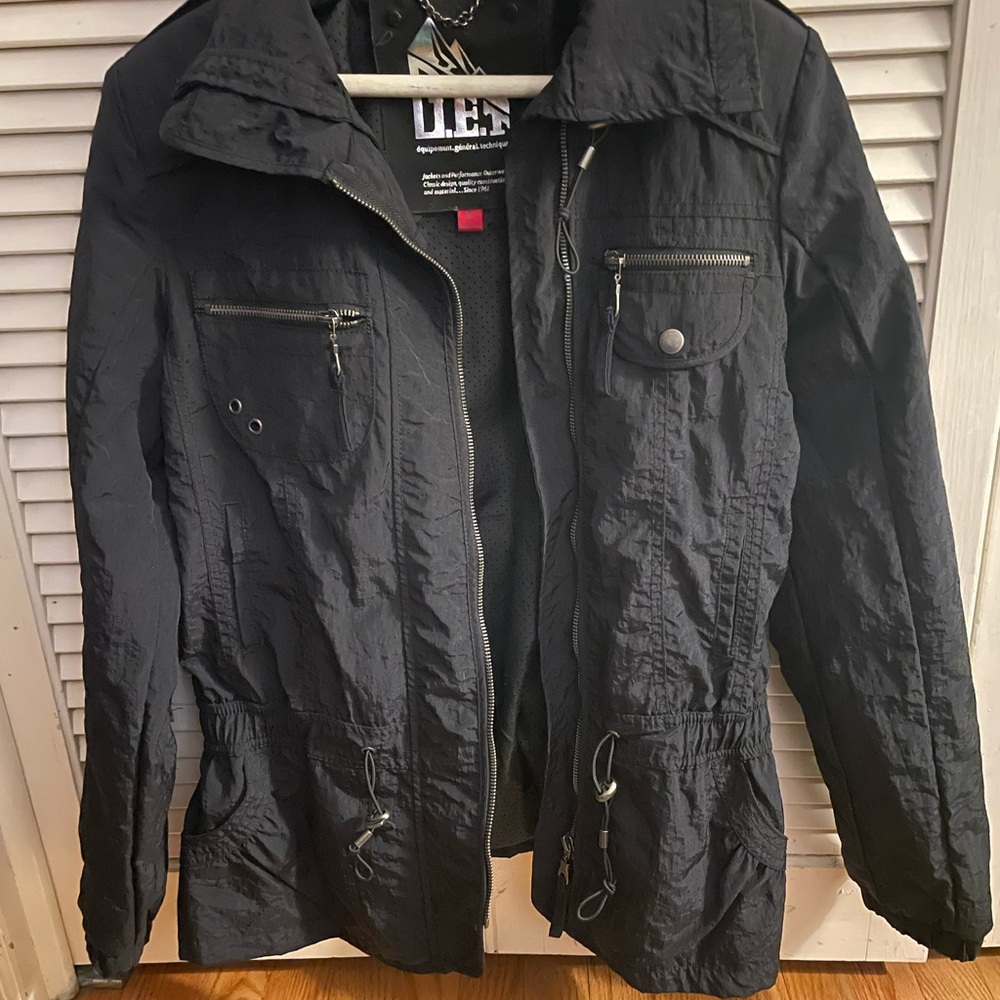 G.E.T Women's Black Utility Jacket outerwear